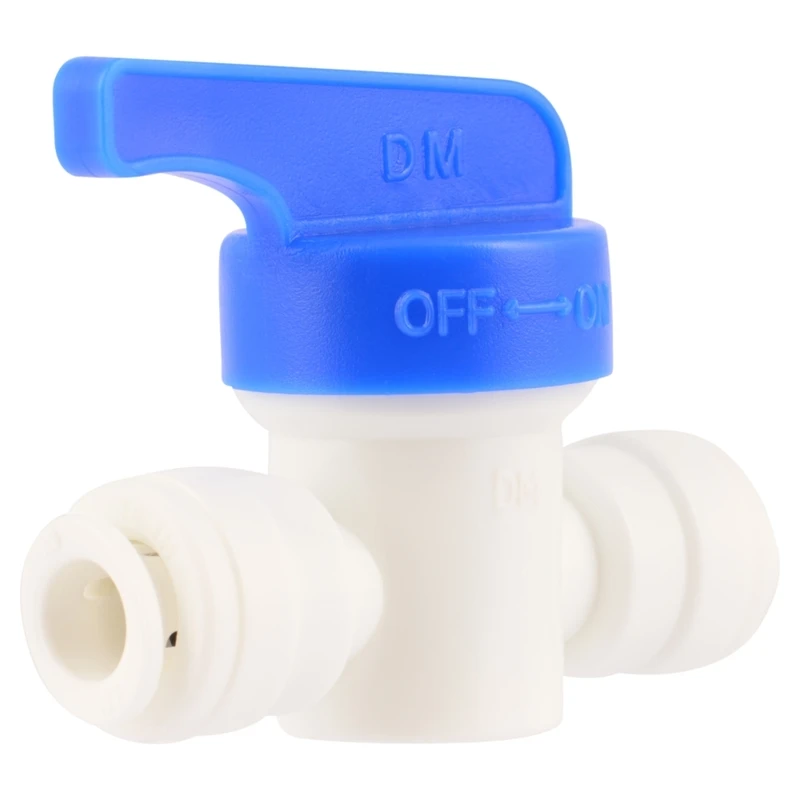 Push To Connect 1/4 In. Ptc X 1/4 In. D Polymer Straight Valve