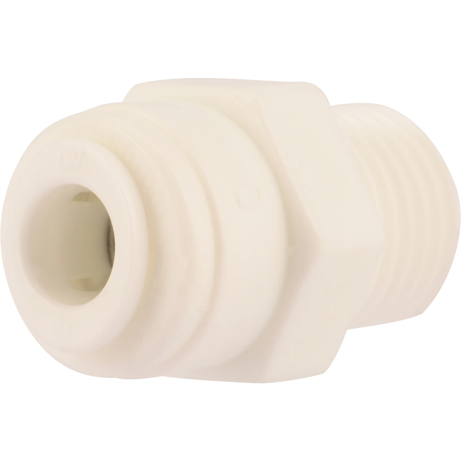 Push To Connect 1/4 In. Od X 1/4 In. D Mip Polypropylene Adapter