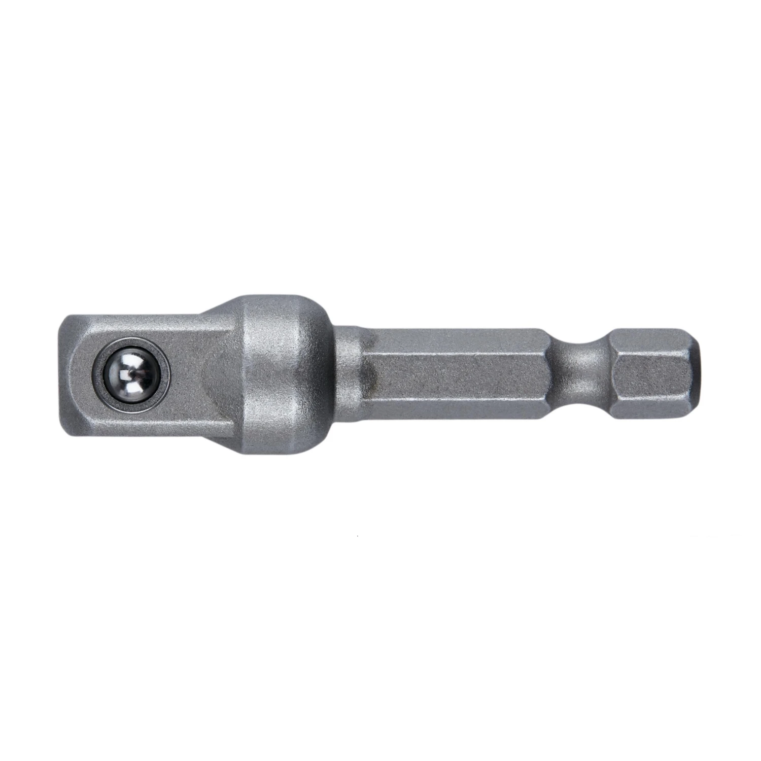 2 In. Length X 3/8 In. Drive Ball Socket Adapter - Durable Steel Construction