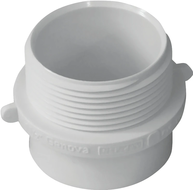 192801 Pvc Dwv Male Adapter 1-1/2 Inch Spigot X Slip Connection