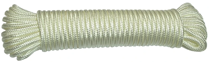 Diamond Braided Nylon Rope, 3/16 In Dia X 50 Ft L, Model 60410, Pack Of 6