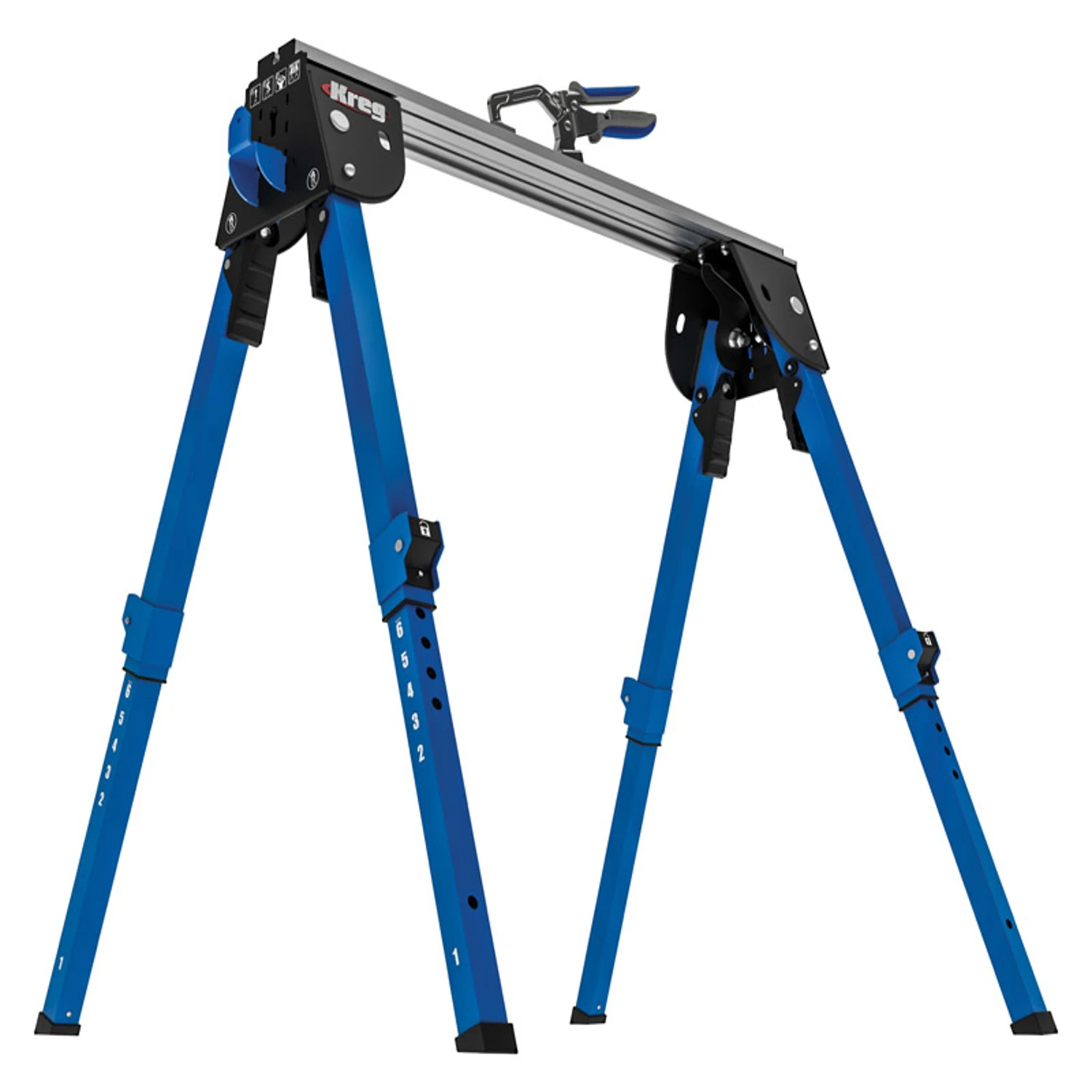 7.63 In. H X 9.38 In. W X 33.5 In. D Adjustable Track Horse 1100 Lb. Capacity