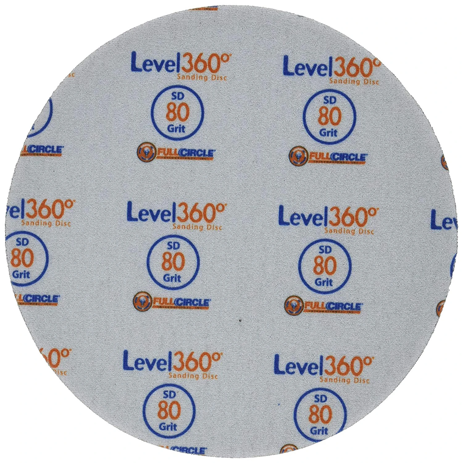 Lancaster SD80-5 Sanding Disc, 80 -Grit, Aluminum Oxide, 8-3/4 in Dia