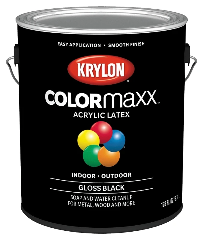 Colormaxx Gloss Black Paint 1 Gallon - Model K05648007