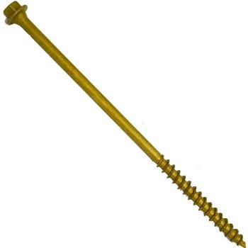 5/16 X 12 Tan Xl1500 Saberdrive Hex Head Timber Screws - Model 51975