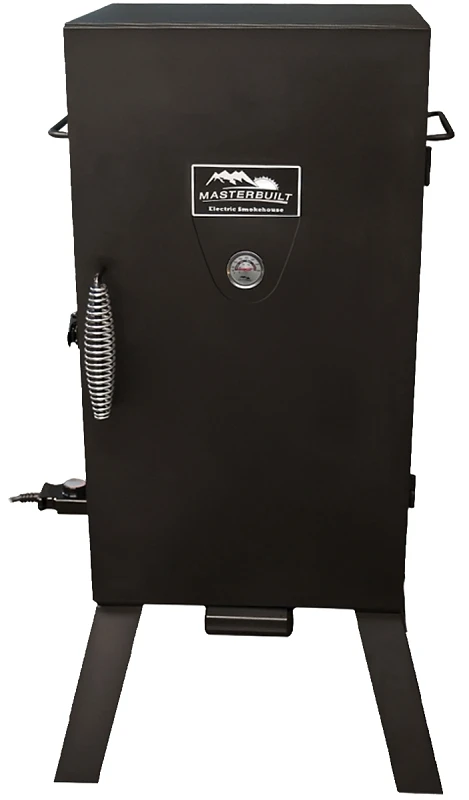 30 Inch Analog Electric Vertical Smoker With Chrome-coated Racks