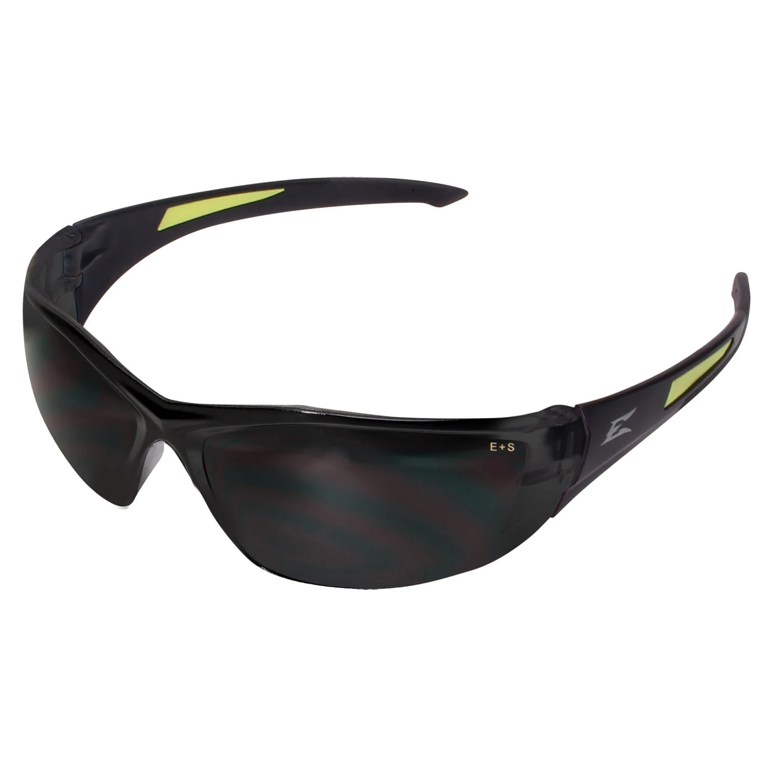 Delano G2 Wraparound Safety Glasses Smoke Lens Black Frame Sd116-g2