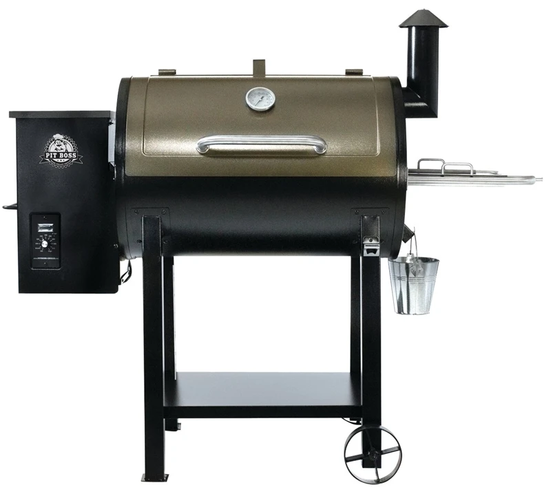 Deluxe Pellet Grill/smoker 820-sq In With High Temperature Finish
