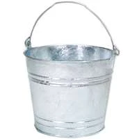 10 Quart Galvanized Steel Water Bucket By Behrens - Model 1210
