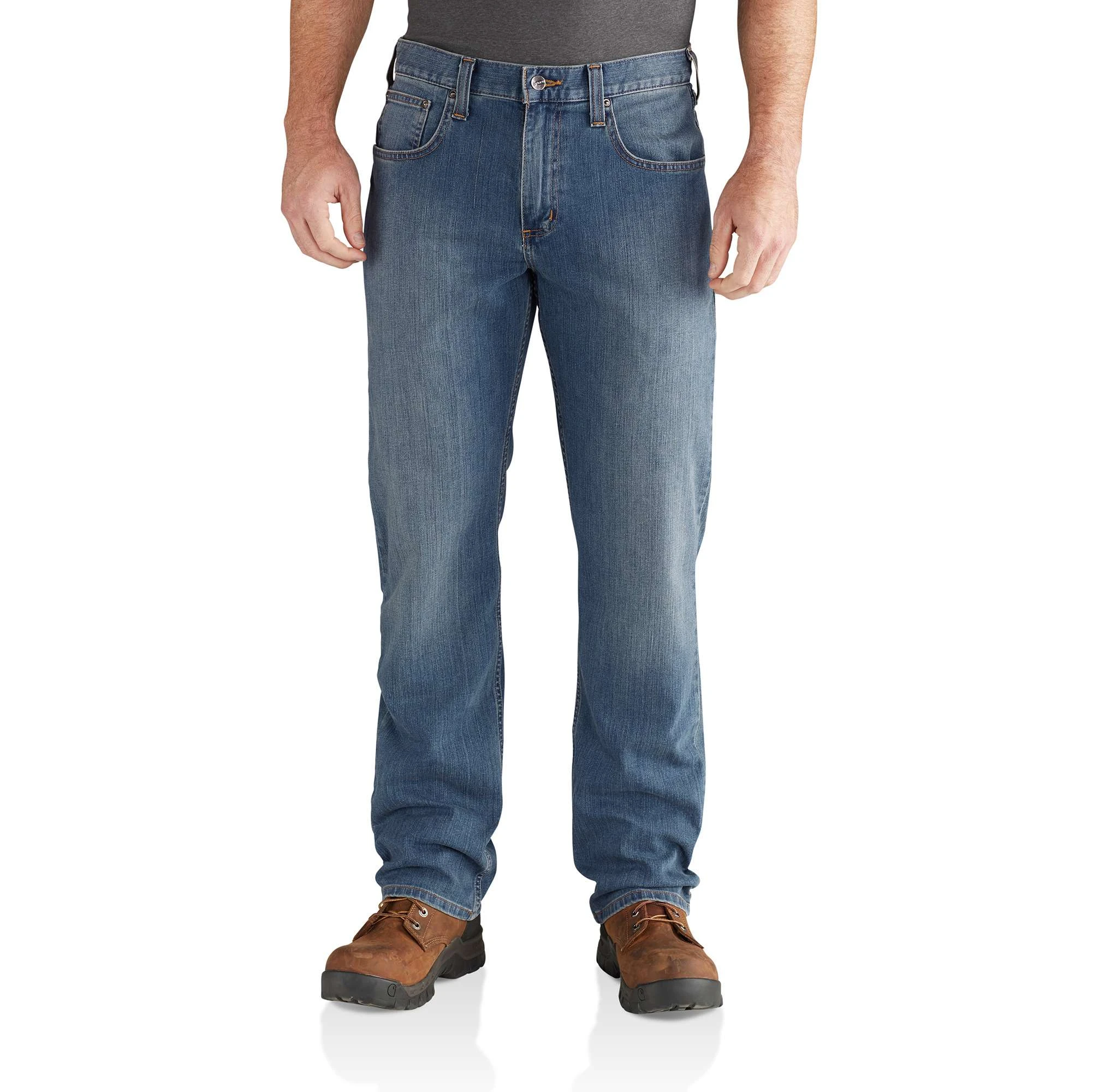 Men's Rugged Flex Relaxed Fit 5-pocket Jean W44 Coldwater