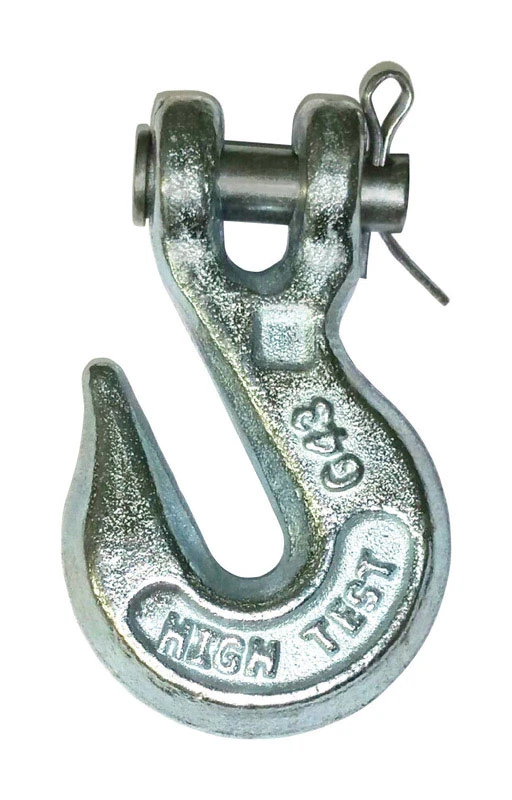 1/4 In. Grade 43 Clevis Grab Hook - 2600 Lb Load Capacity