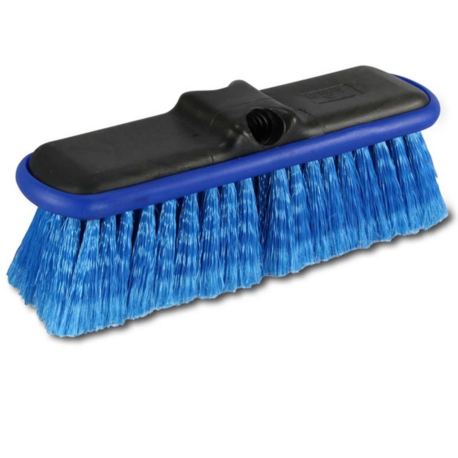 10.5 In. Rubber Brush With Soft Bristles And Protective Bumper