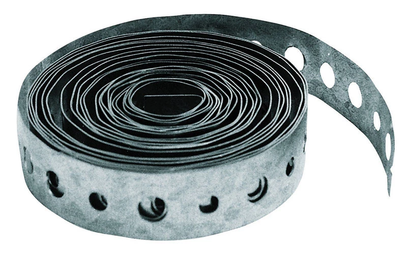 Pipe Hanger Strap, 24 Gauge Galvanized Steel, 3/4 In. x 10 Ft.