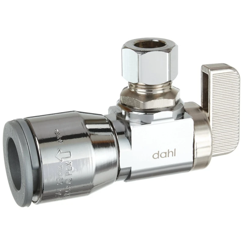 Canada 9310061 Quick Grip Angle Chrome Plated Valve 1/2 X 3/8 In.