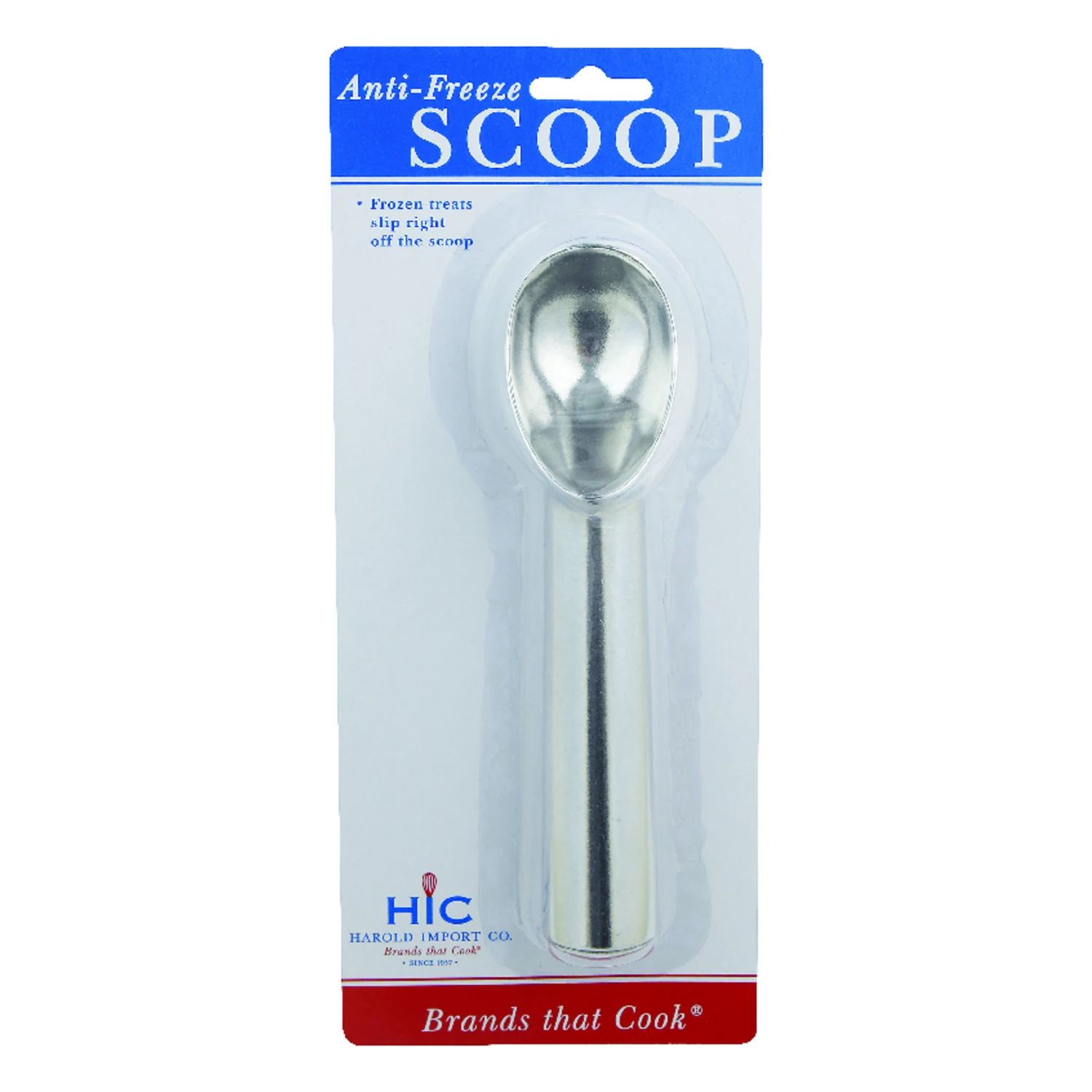 Harold Import Silver Steel Ice Cream Scoop