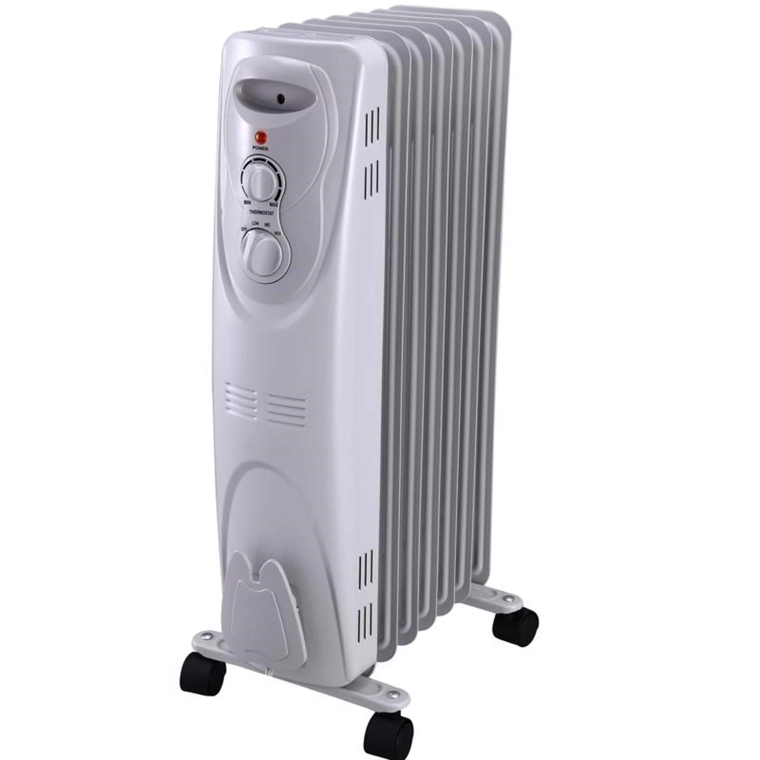 1500w 120v Oil Filled Radiator Heater For 150 Sq Ft