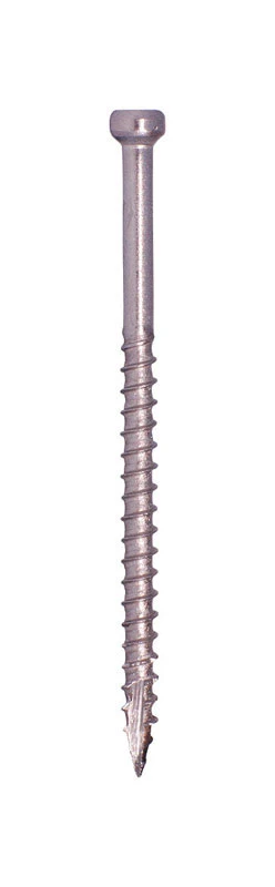 Pheinox No. 8 X 3-1/8 In. L Star Trim Screws 385 Pk, Stainless Steel