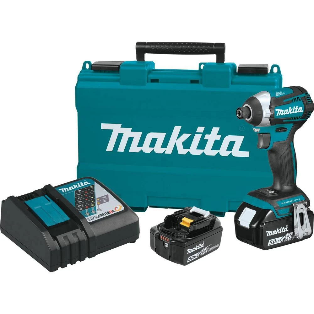 18-volt Lxt Lithium-ion Brushless Cordless Quick-shift 3-speed Impact Driver With 2 Batteries