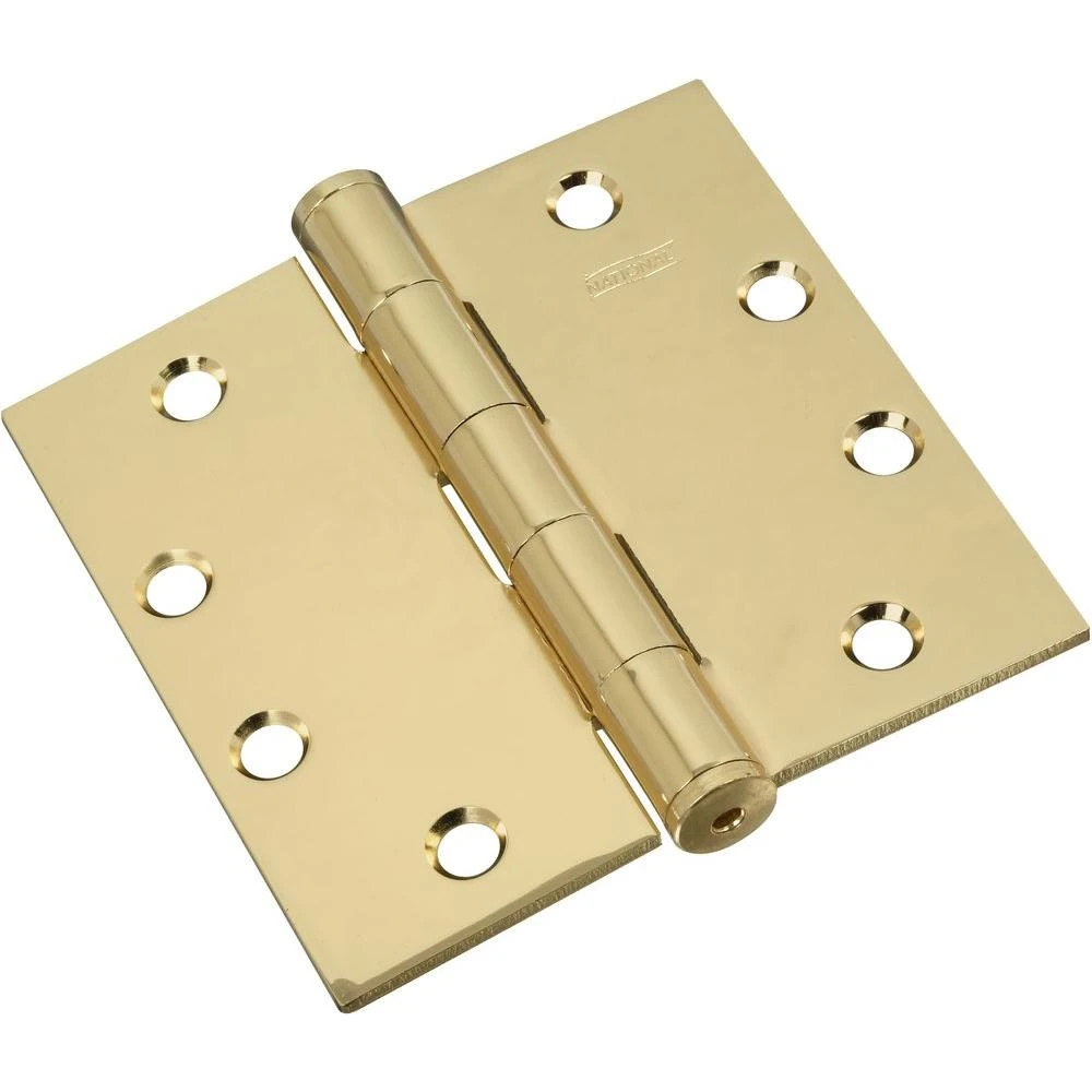 4-1/2 In. Template Hinge Model 502t Satin Brass Finish