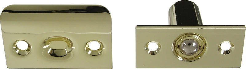 Stanley Hardware Polished Brass Ball Catch 2-1/8 Inch For Doors And Cabinets