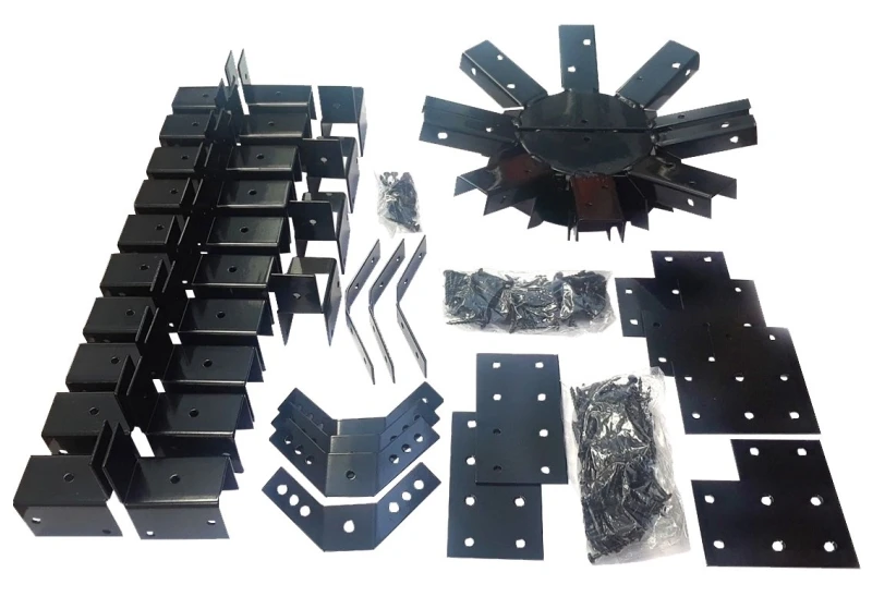 12075 Gazebo Roof Bracket Kit For 10x10ft To 10x20ft Structures