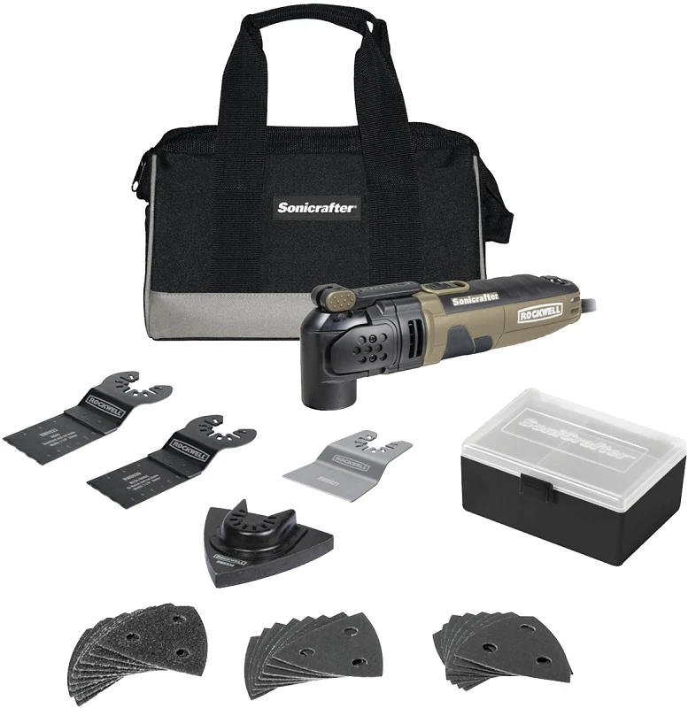 Sonicrafter 3 Amp Corded Oscillating Multi-tool Kit With 31 Accessories