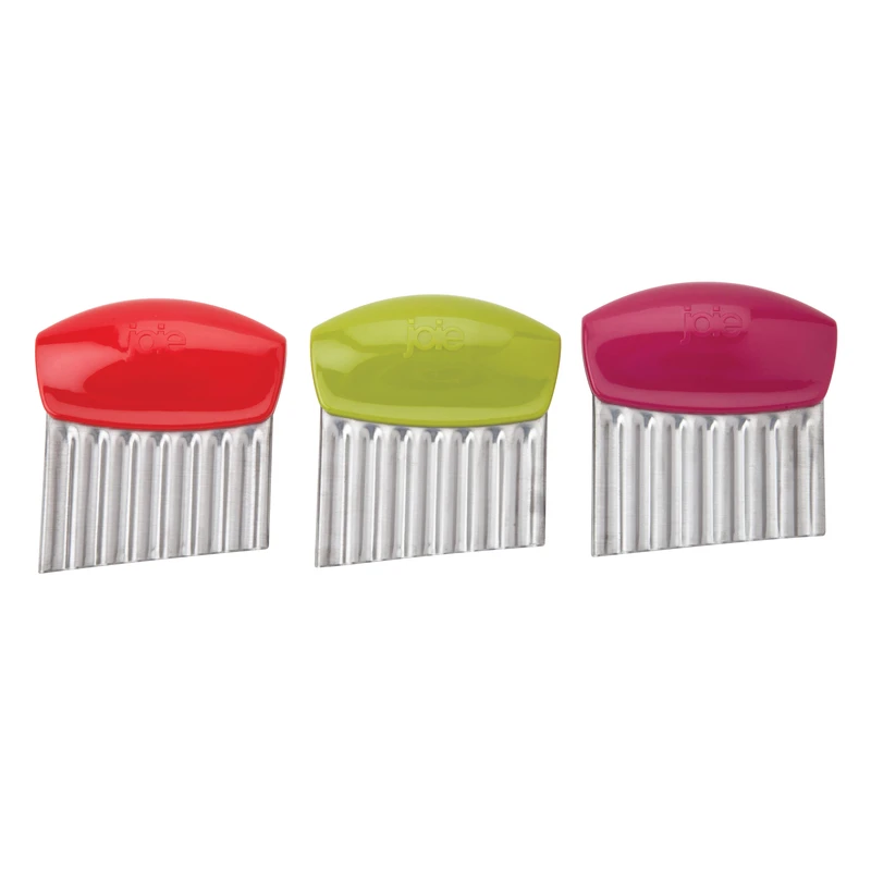 Joie Wavy Fruit And Vegetable Chopper Knife Stainless Steel Blade