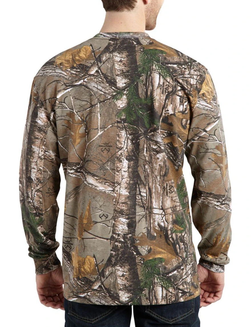 Men's Workcamo Long Sleeve T-shirt, Realtree Xtra, Medium Size