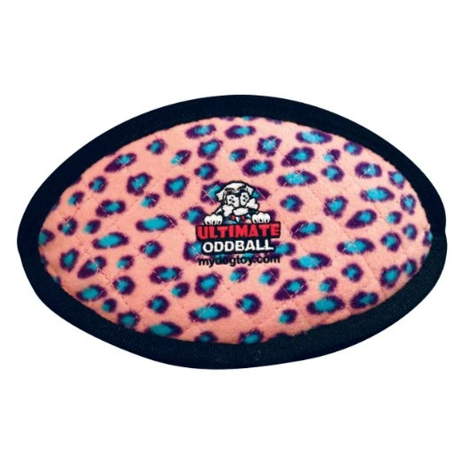 Ultimate Odd Ball Dog Toy - Pink Leopard Design