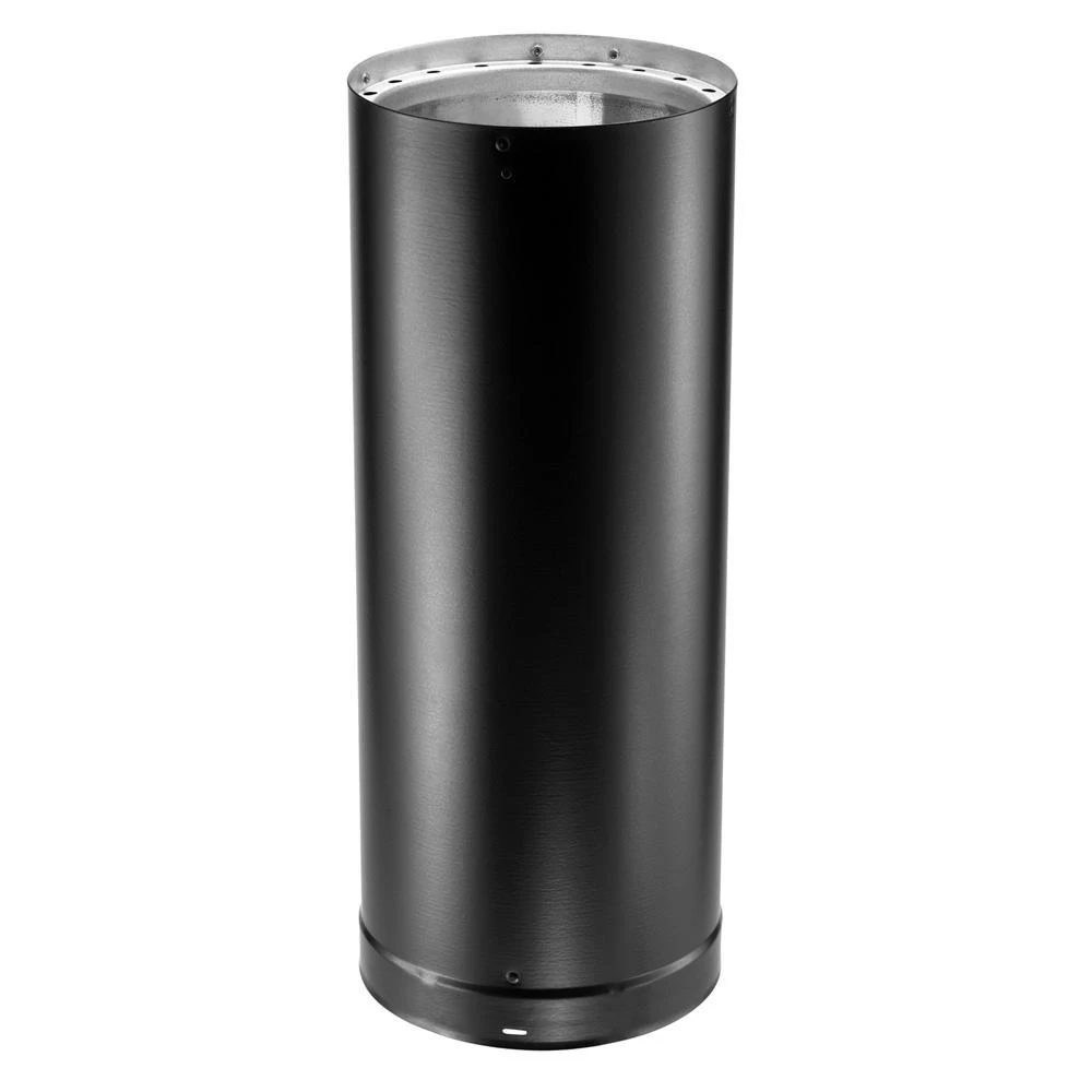 6 In. Diameter X 12 In. Length Stainless Steel Double Wall Stove Pipe