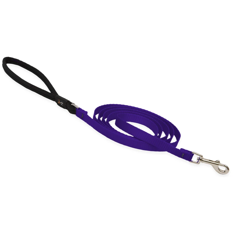 1/2 Inch Purple 6-foot Nylon Dog Leash Model 42539