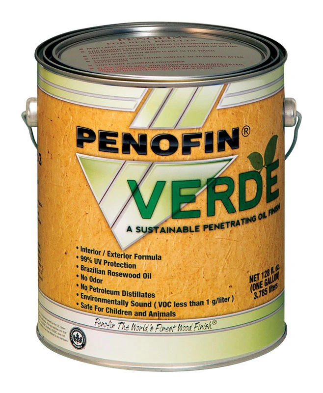 Verde Transparent Rosewood Oil-based Penetrating Wood Stain 1 Gallon