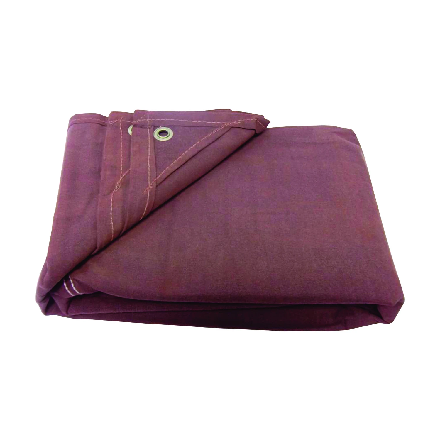 Ace 10' x 12' Heavy Duty Canvas Tarpaulin Brown