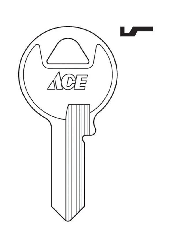 Padlock Key Blank Single Sided For Master Locks Model 86341