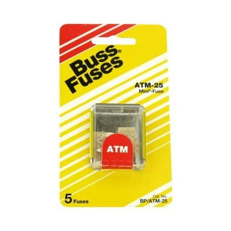 Bussmann 25-Amp 32-Volt ATM Blade Mini Automotive Fuse (5-Pack)