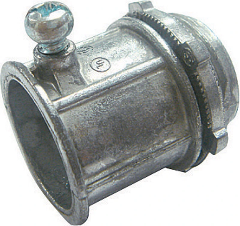 Sigma Engineered Solutions ProConnex 1/2 in. D Die-Cast Zinc Set Screw Connector For EMT 50 pk