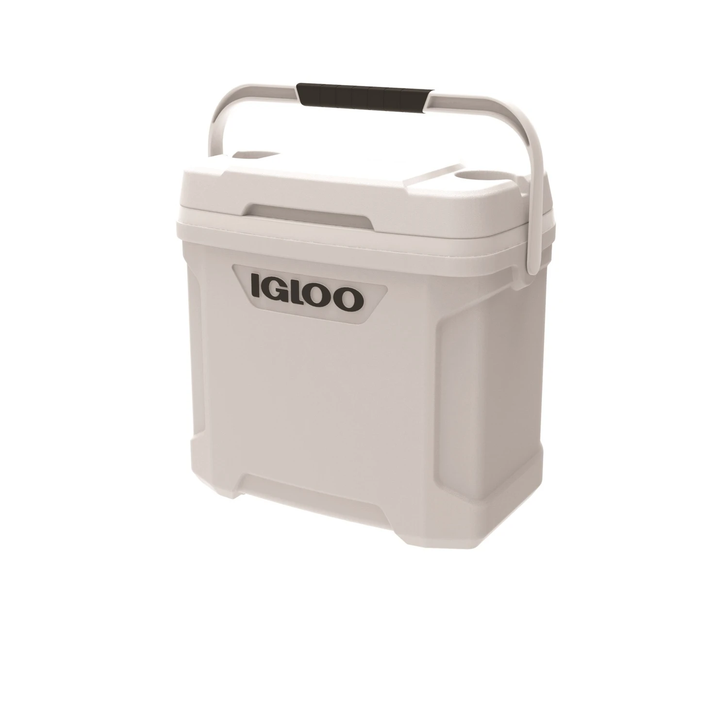 Marine Ultra 30 Quart White Cooler With Non-slip Handle And Cool Riser Technology