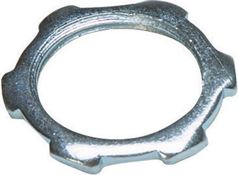 Sigma Engineered Solutions ProConnex 3 in. D Zinc-Plated Steel Electrical Conduit Locknut For Rigid/