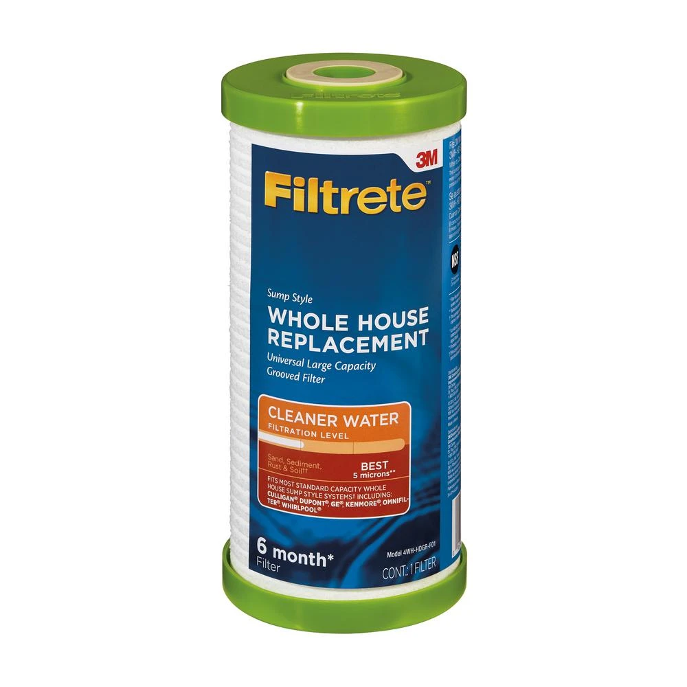 Filtrete Whole House Advanced Water Filtration System Model 4wh-hdgr-f01