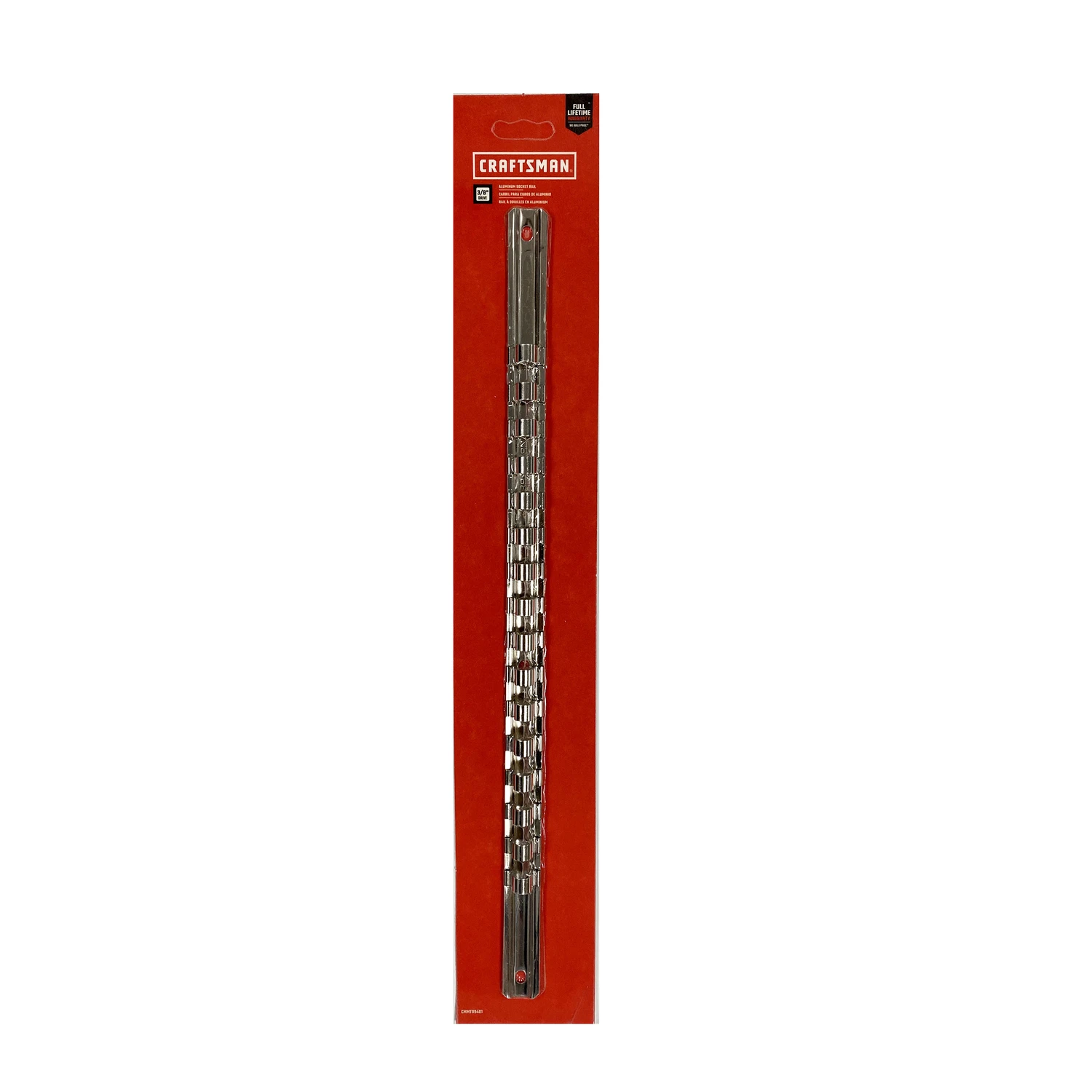 17-1/4 In. L X 3/8 In. Drive Socket Rail - 1 Piece