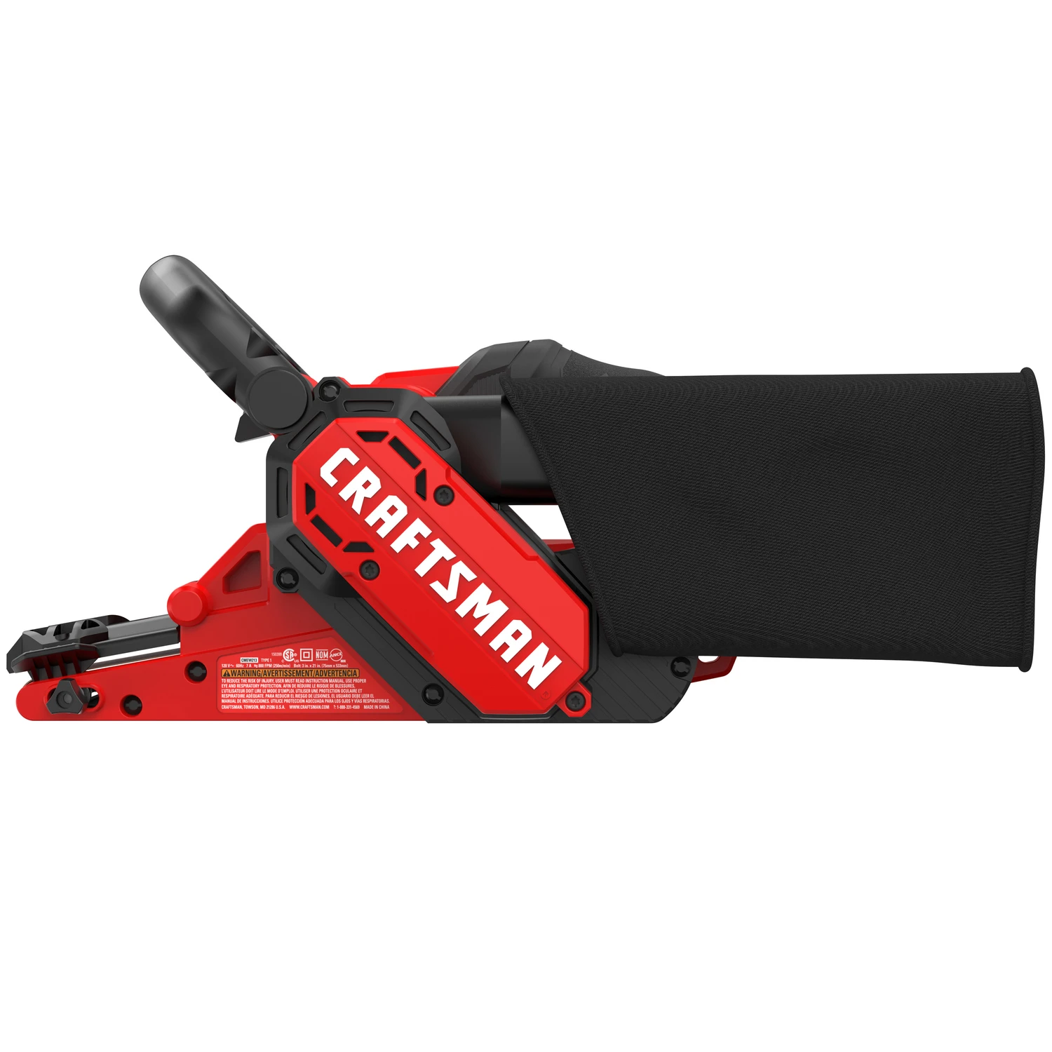7 Amp 3 In. X 21 In. Corded Belt Sander With Variable Speed