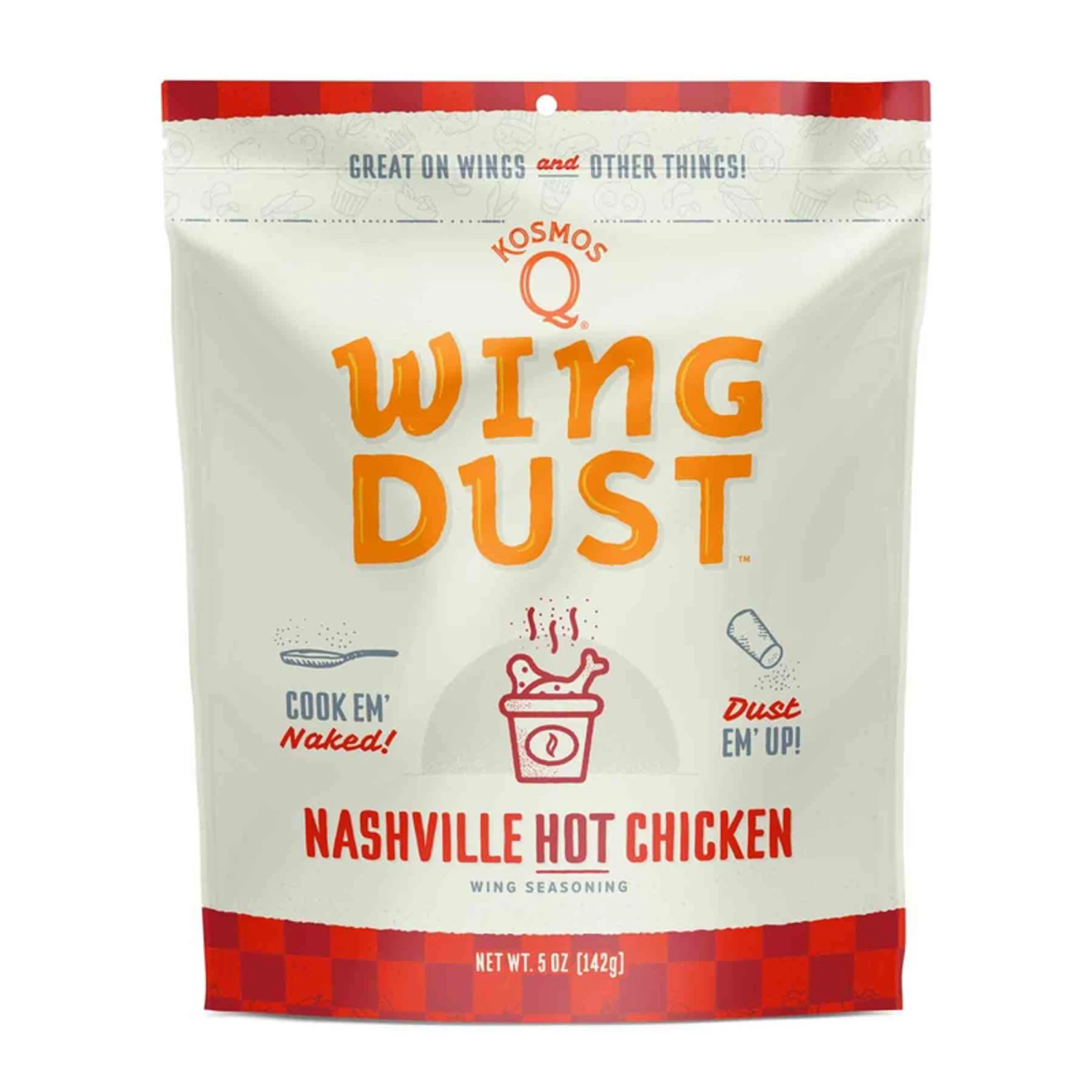 Wing Dust Nashville Hot Chicken Seasoning 5 Oz - Bbq Flavor