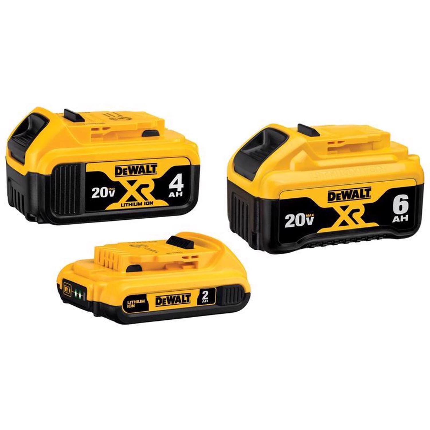 20v Max Dcb346-3 Lithium-ion Battery Pack 3 Piece Set