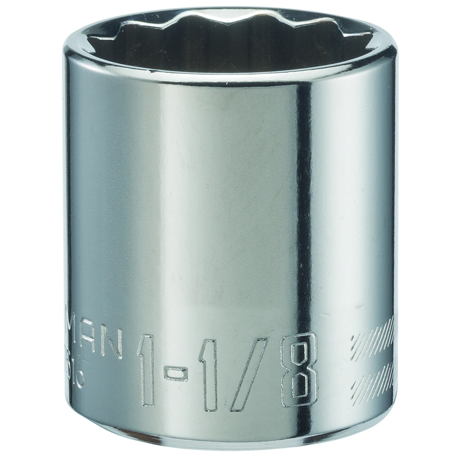 Craftsman 1/2 in. SAE 12 Point Standard Shallow Socket Craftsman 1/2 in. SAE 12 Point Standard Shallow Socket