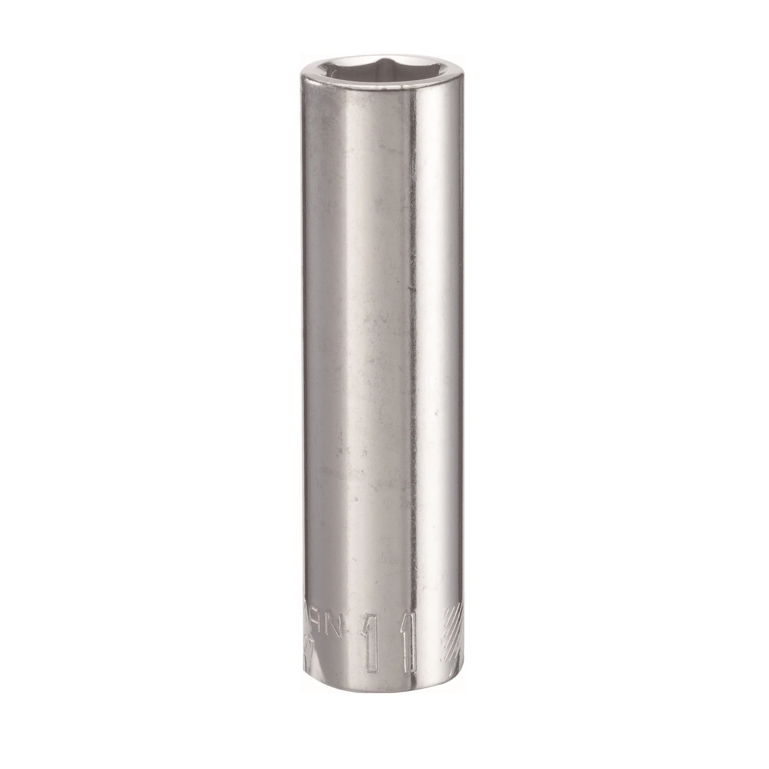 11 Mm X 3/8 In. Drive Metric 6 Point Deep Socket - 1 Piece