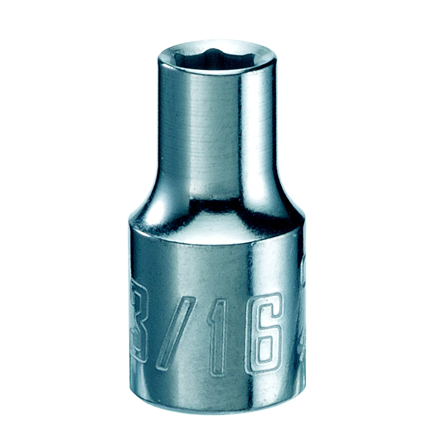 3/16 In. X 1/4 In. Drive Sae 6 Point Standard Shallow Socket
