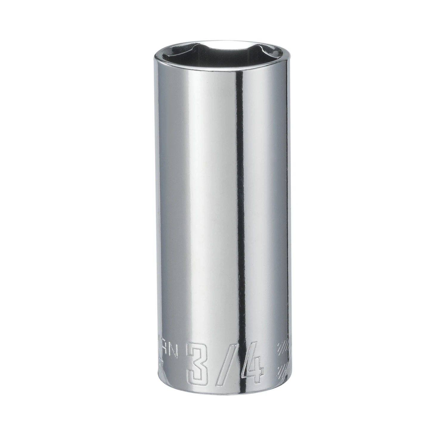 3/4 In. X 3/8 In. Drive Sae 6 Point Deep Socket - 1 Piece