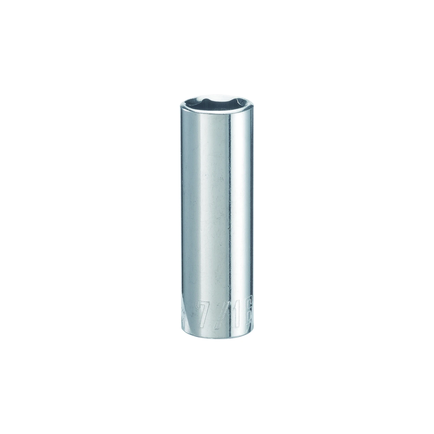 7/16 In. X 1/4 In. Drive Sae 6 Point Deep Socket - Model Cmmt43578