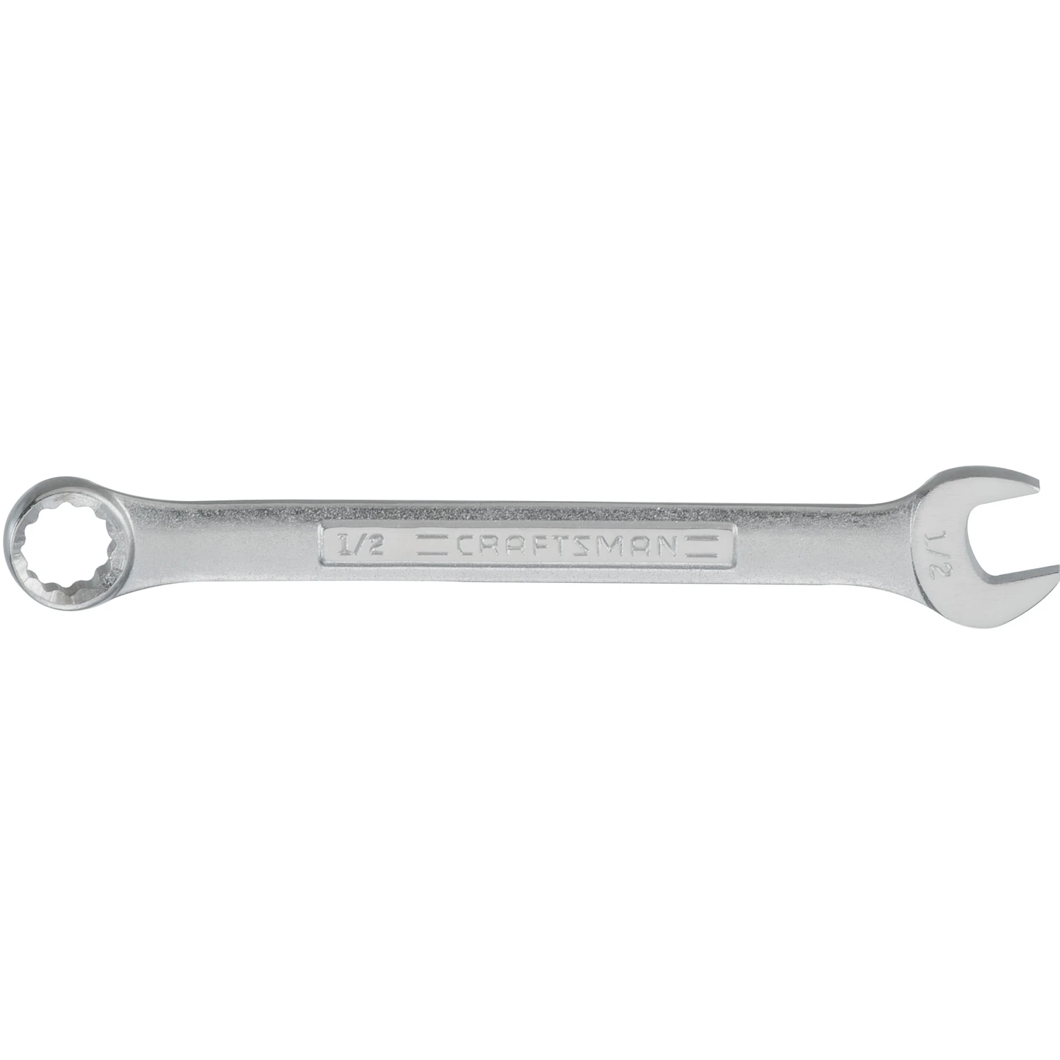 1/2 Inch X 1/2 Inch 12 Point Sae Combination Wrench 6.2 Inch Alloy Steel