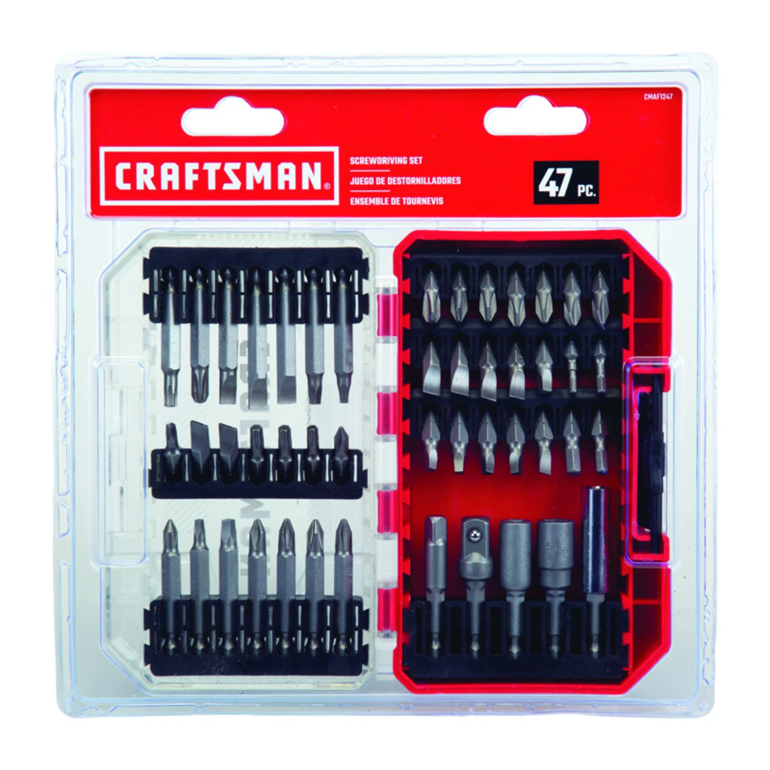 47-piece Steel Driver Bit Set For Precision And Durability